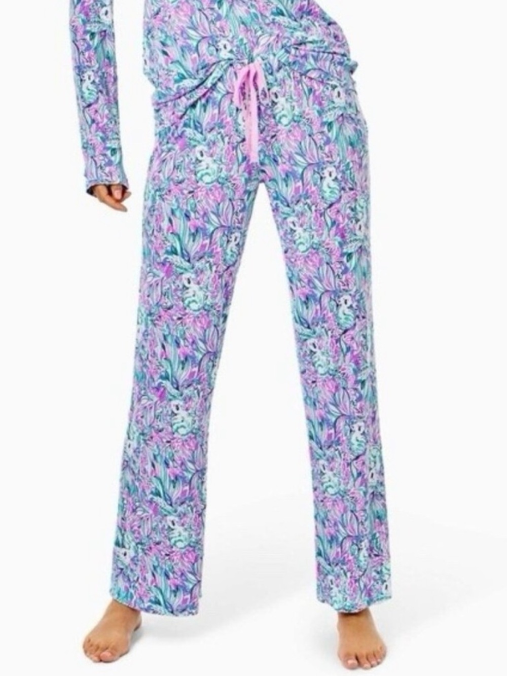 Lily Pulitzer Amethyst Gday Mate PajamaSet M - Picture 4 of 16